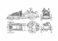 Blueprint Renault Grand Prix OW 1906 A4 Photo Print
