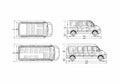 Blueprint Renault Master Seater Van 1997 A4 Photo Print