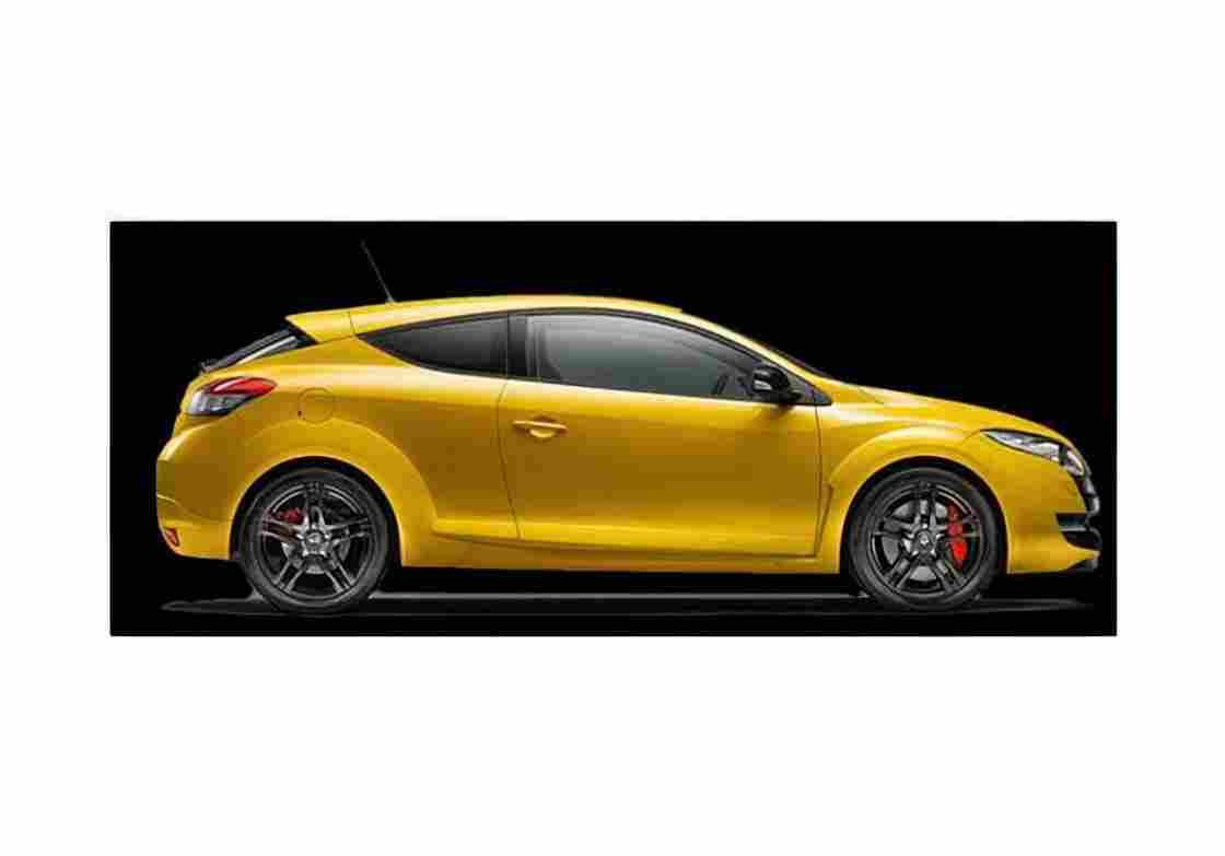 Blueprint Renault Megane Sport 250 Hatchback 2009 A4 Photo Print