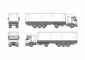 Blueprint Renault Premium Truck A4 Photo Print
