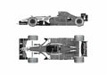 Blueprint Renault R24 OW 2004 A4 Photo Print