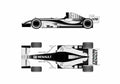 Blueprint Renault R26 F1 GP OW 2006 A4 Photo Print