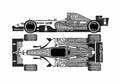 Blueprint Renault R26 F1 OW 2006 A4 Photo Print