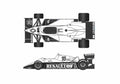 Blueprint Renault Re 40 GP of France OW 1983 A4 Photo Print