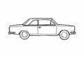 Blueprint Renault Torino Coupe 1979 A4 Photo Print