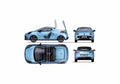 Blueprint Renault Wind Coupe 2011 01 A4 Photo Print