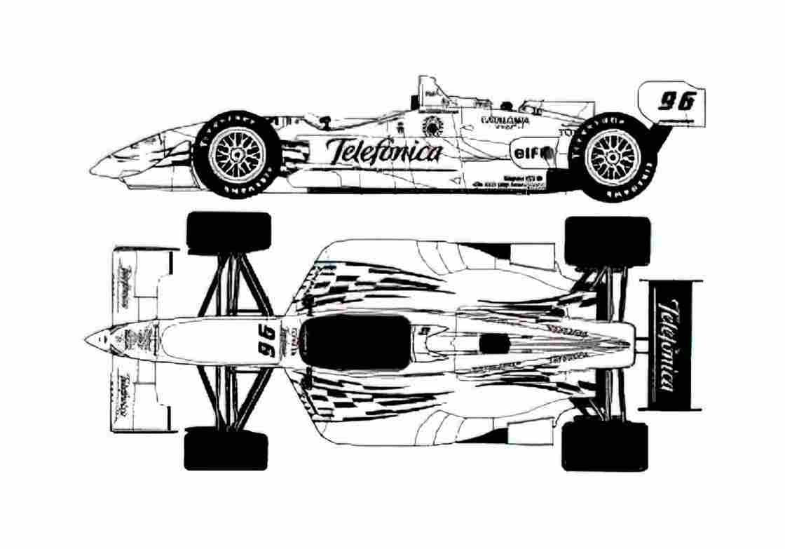 Blueprint Reynard Cart OW 2000 A4 Photo Print