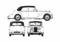 Blueprint Riley RMA 1.5 Litre Sedan 1948 A4 Photo Print