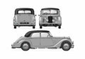 Blueprint Riley RMA 1.5 Litre Sedan 1949 A4 Photo Print