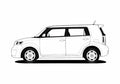 Blueprint Scion xB Wagon 2004 A4 Photo Print