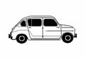 Blueprint Seat 800 Hatchback 1964 A4 Photo Print