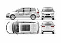 Blueprint Seat Alhambra Minivan 2011 A4 Photo Print