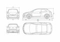 Blueprint Seat Bocanegra Coupe 2008 A4 Photo Print