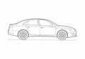 Blueprint Seat Exeo Sedan 2011 A4 Photo Print