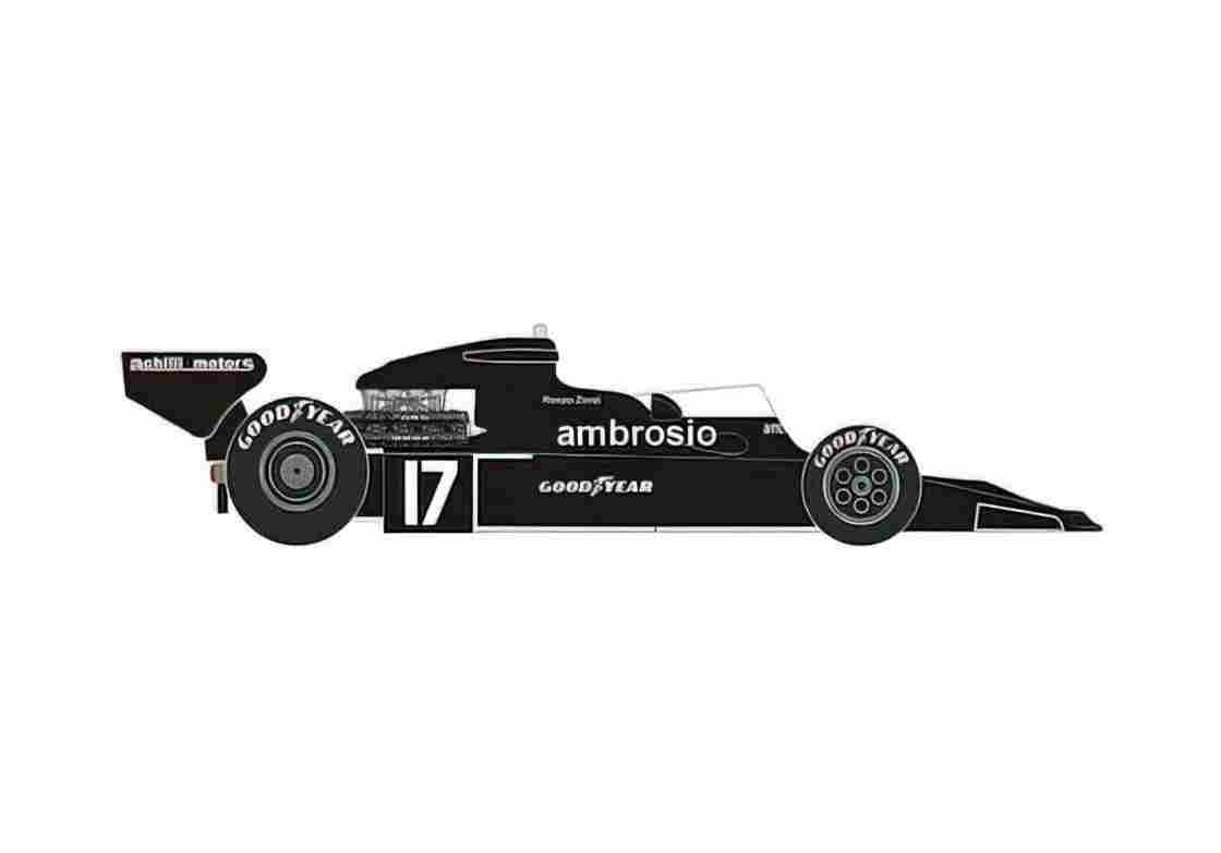 Blueprint Shadow DN5 2B Ford Brazilian GP F1 OW 1977 A4 Photo Print