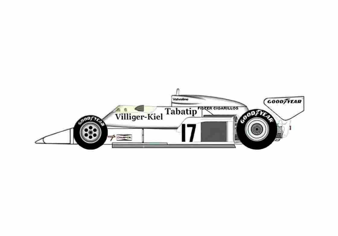 Blueprint Shadow DN8 3A Ford F1 OW 1977 A4 Photo Print