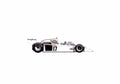 Blueprint Shadow DN8 F1 OW 1977 01 A4 Photo Print