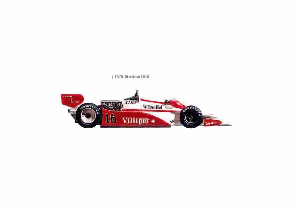 Blueprint Shadow DN9 F1 OW 1979 01 A4 Photo Print