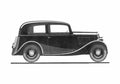 Blueprint Simca 6 Berline Commerciale Sedan 1936 A4 Photo Print