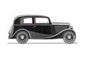 Blueprint Simca 6 Berline Commerciale Sedan 1937 A4 Photo Print