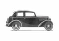 Blueprint Simca 6 Berline Sedan 1936 A4 Photo Print
