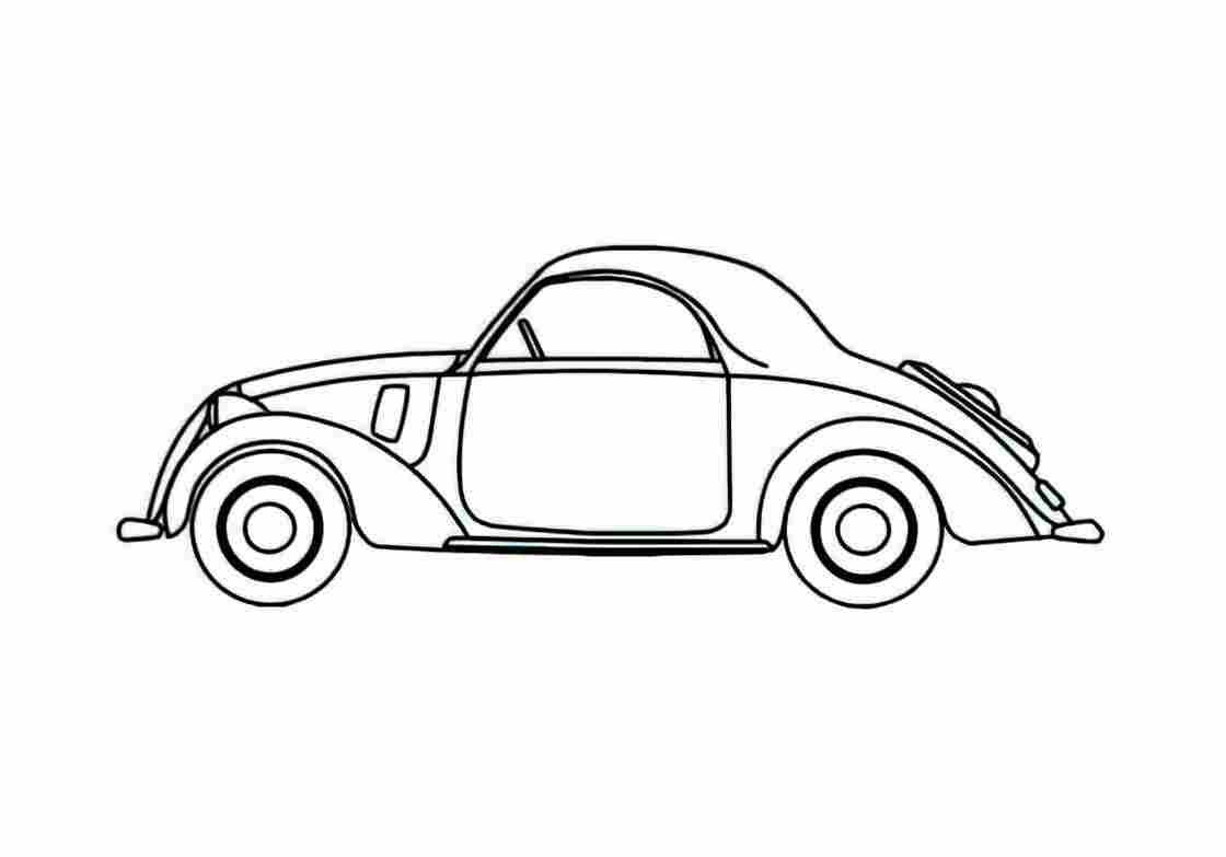 Blueprint Simca 8 Coupe 1938 A4 Photo Print