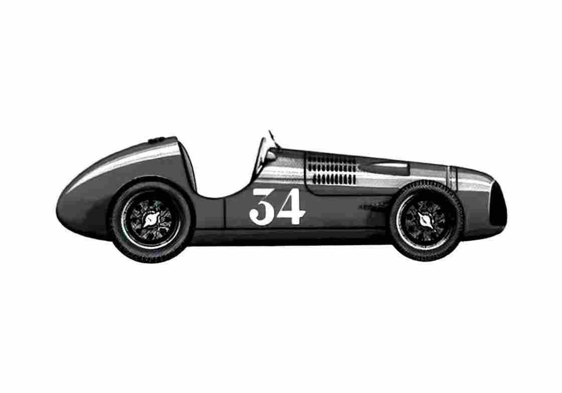 Blueprint Simca Gordini F1 GP OW 1948 A4 Photo Print
