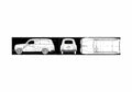 Blueprint Skoda 1200 Van 1952 A4 Photo Print