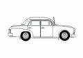 Blueprint Skoda 1202 Sedan 1961 A4 Photo Print