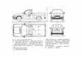 Blueprint Skoda Favorit Pick up A4 Photo Print