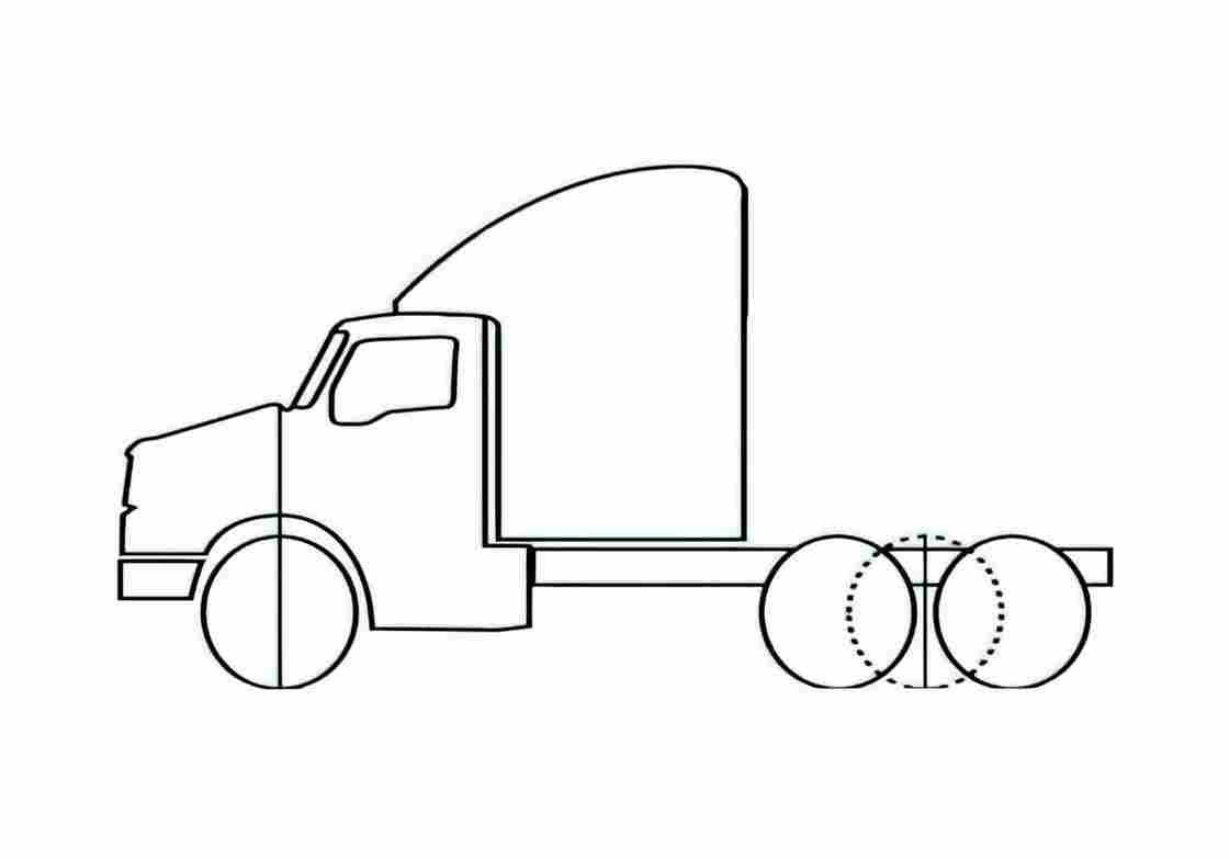 Blueprint Sterling Aero Bullet Plus Truck A4 Photo Print