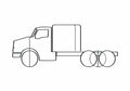Blueprint Sterling Flat Top Plus Truck A4 Photo Print