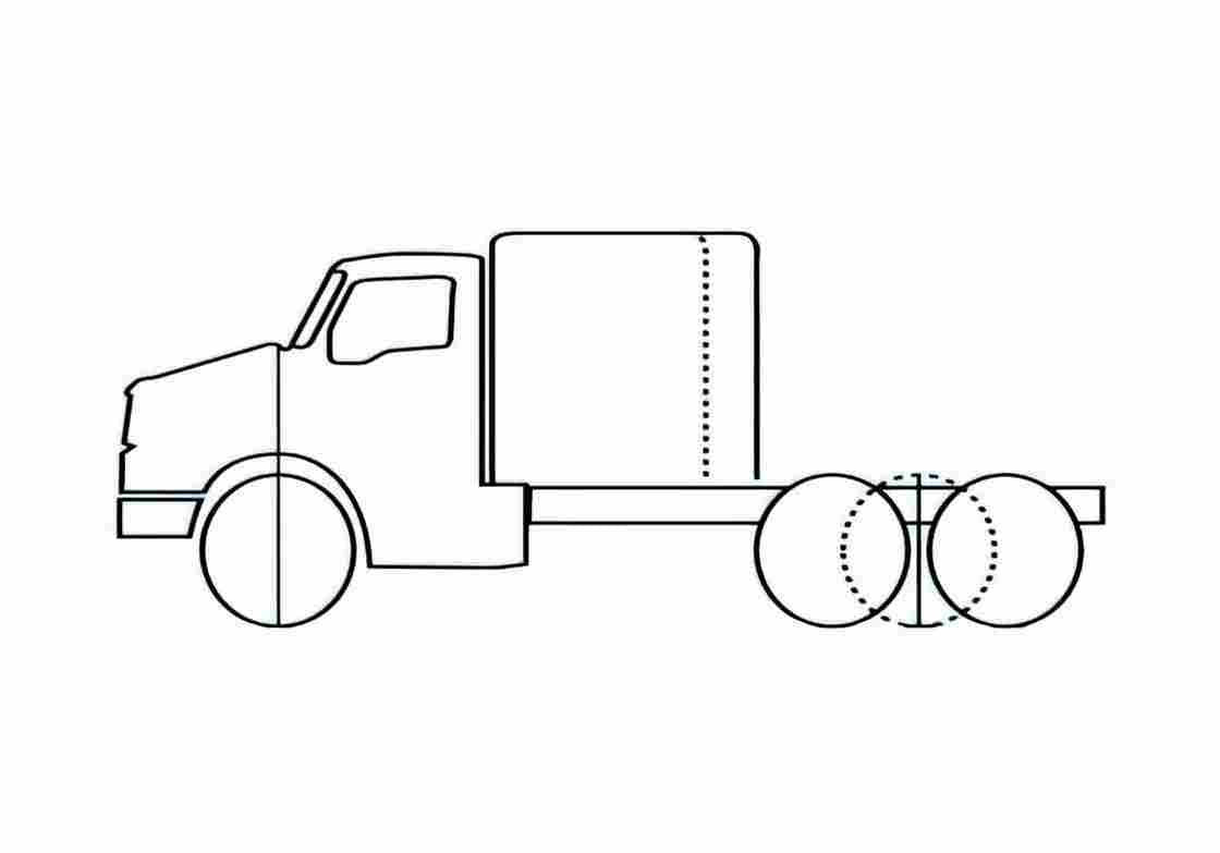 Blueprint Sterling Flat Top Plus Truck A4 Photo Print