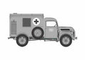 Blueprint Steyr 1500A Ambulance Truck 1941 A4 Photo Print