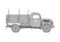 Blueprint Steyr 2000A Light Cargo Truck 1944 A4 Photo Print