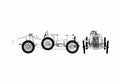 Blueprint Sunbeam De Lauto Coupe 1912 A4 Photo Print