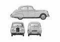 Blueprint Sunbeam Talbot 90 Mk I Sedan 1948 A4 Photo Print