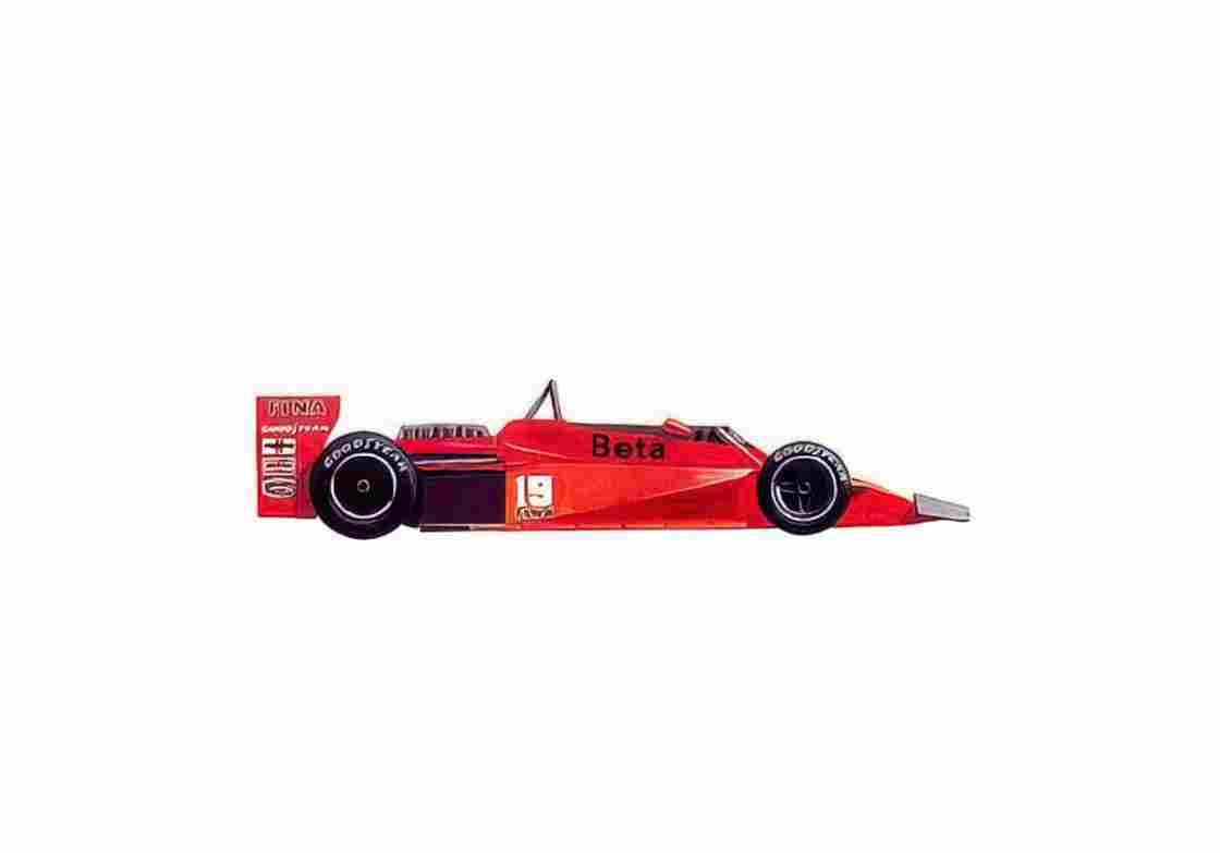 Blueprint Surtees TS20 F1 OW 1978 01 A4 Photo Print
