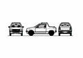 Blueprint Suzuki Alto Mighty Boy Pick up 1979 A4 Photo Print