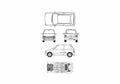 Blueprint Suzuki Alto Twincam Hatchback 1979 A4 Photo Print