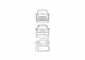 Blueprint Suzuki Splash Hatchback 2008 A4 Photo Print