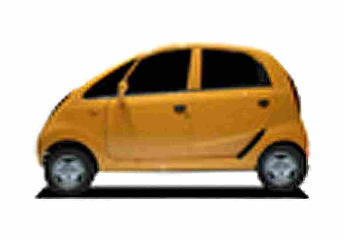 Blueprint Tata Nano Hatchback 2009 A4 Photo Print