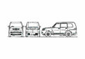 Blueprint Tata Sumo Grande Mark II SUV 2010 A4 Photo Print