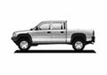 Blueprint Tata Telcoline Crew Cab Pick up 1988 A4 Photo Print