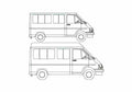 Blueprint Tata Winger Minivan 2010 A4 Photo Print