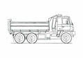 Blueprint Tatra 815 S3 Truck A4 Photo Print