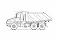 Blueprint Tatra Jamal T163 38 ESKT 6x6 Truck 2007 A4 Photo Print