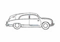 Blueprint Tatra T 601 Monte Carlo Hatchback 1960 A4 Photo Print