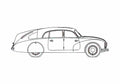 Blueprint Tatra T 87 Sedan 1944 A4 Photo Print