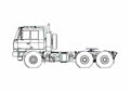 Blueprint Tatra T815 2X0N3T Truck 2007 A4 Photo Print